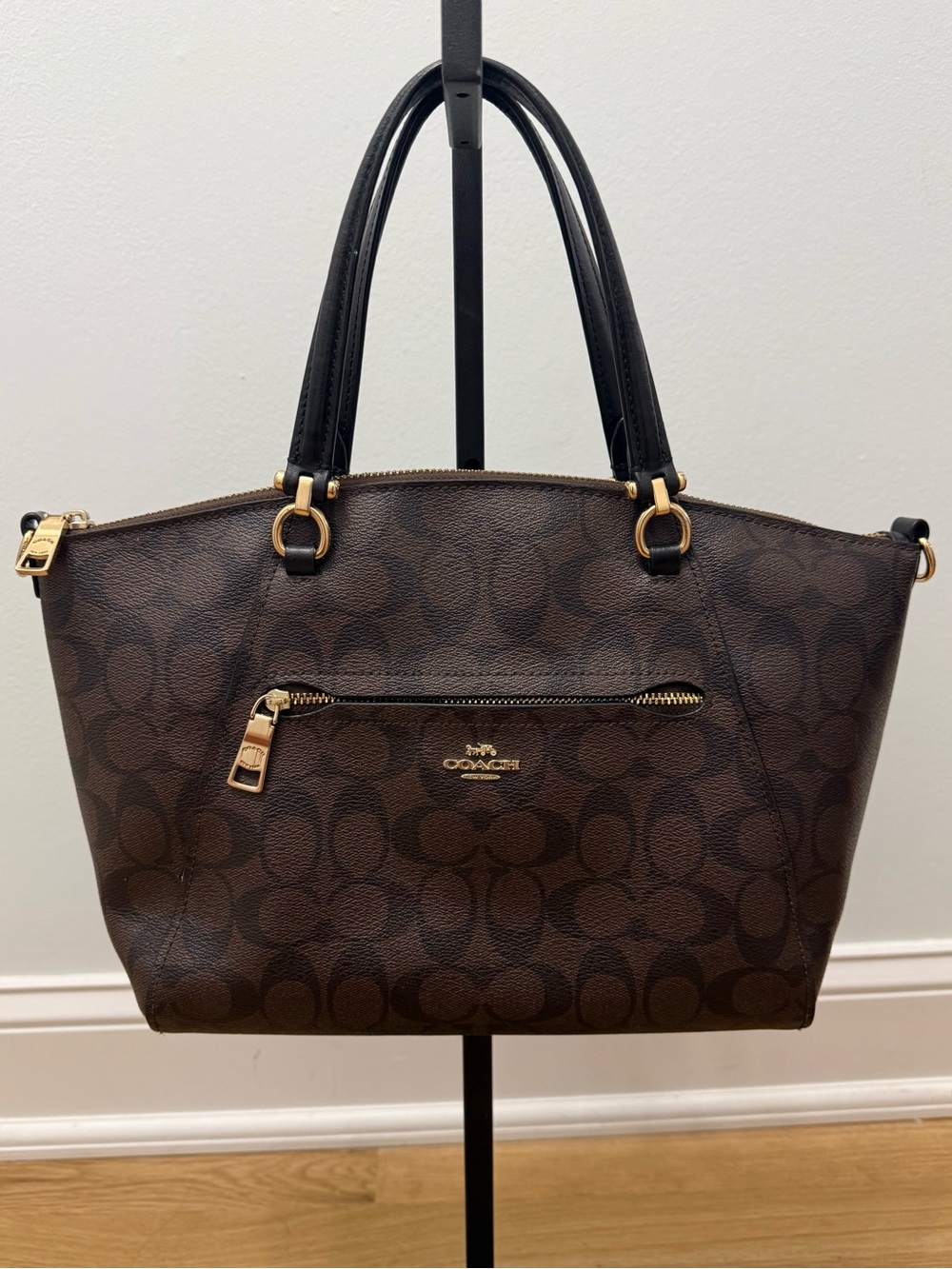 Coach Prairie Satchel In Signature Canvas